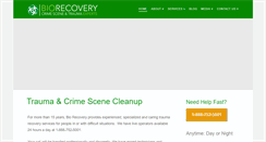 Desktop Screenshot of biorecovery.com